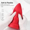 Large Soft Silicone Anal Plug for Men Women - Oversized Butt Plug for Deep Stretching, Extra Thick Adult Sex Toy