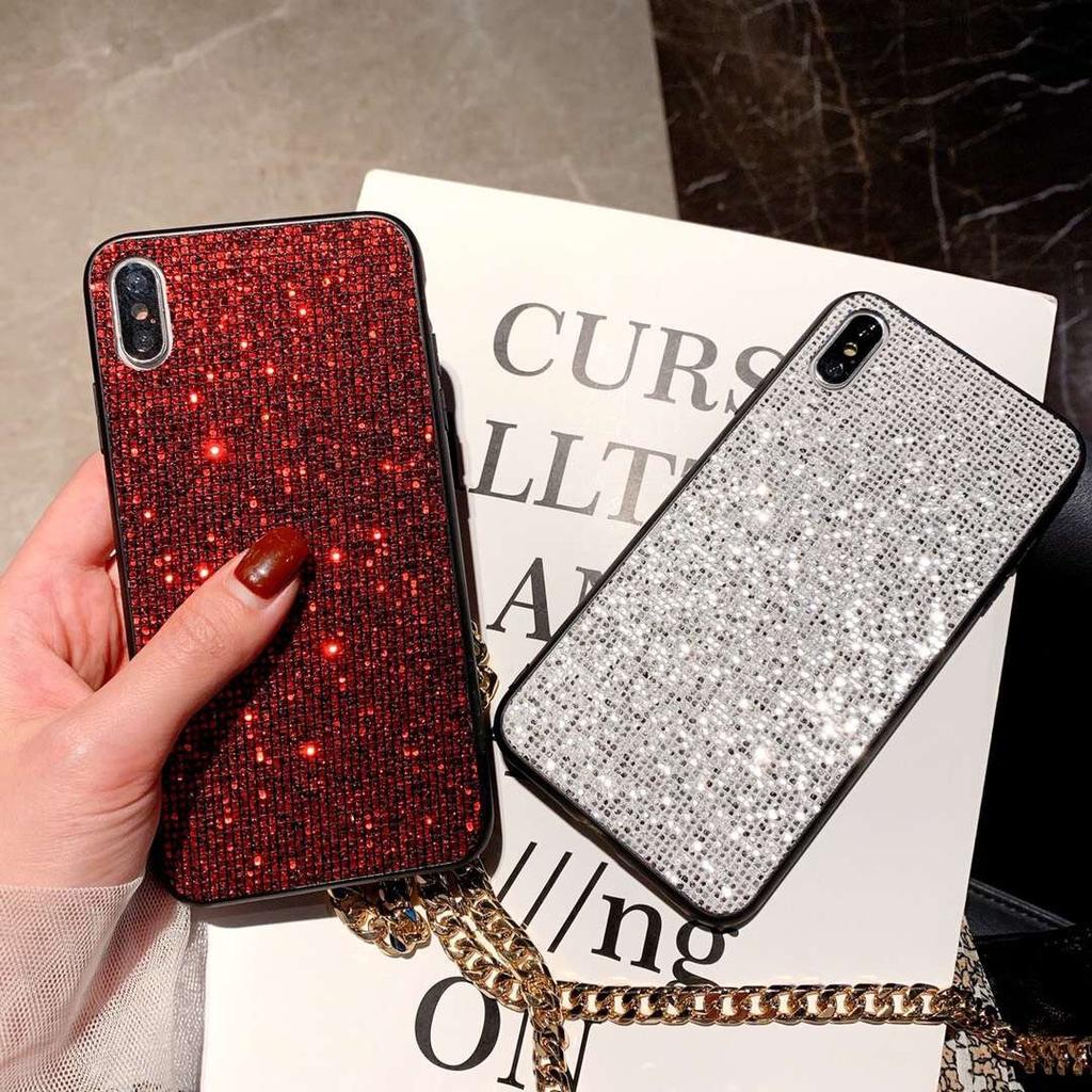 Suitable for Honor magic4 mobile phone case P50 small square glitter protective case Honor 70 sequin all-inclusive case