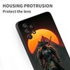 Fashion Hero Design Pattern Phone Case For Samsung A73 A72 A71 A55 A54 A53 A52 A51 A13 A22 A16 A15 A12 A14 A26 A07 5G Black