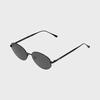 HUNTER_[WOMAN] Round Vintage Titanium Sunglasses - Black Polarized HTB20