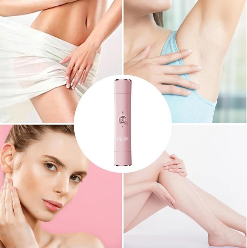 Xiaomi 2-in-1 Wireless Rechargeable Electric Shaver, Suitable for Women - Dual Head Bikini Trimmer, Suitable for Both Dry and Wet Use