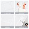 Trendy Self-adhesive Peel and Stick Backsplash Waterproof 9" X 9" Wallpaper Home Decor 3D Stick Tile for Kitchen Bathroom