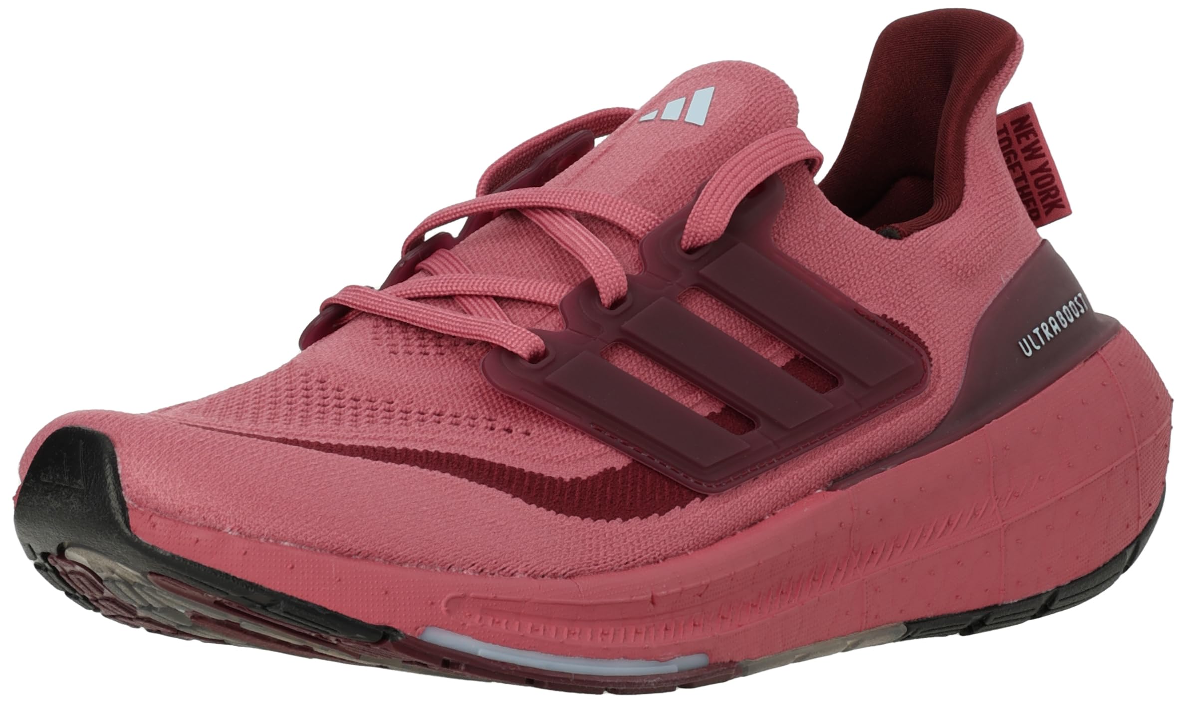 

Adidas Ultra Boost LIGHT Running Pink Blue Size cm Shoes, Strata/Shadow Red/Wonder (IG7953), 27.0
