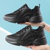 Fashion Leisure Sports Womens Single Shoes 2025 New Color Blocking Thick Soled Flat Vulcanized Running Shoes Platform Sneakers