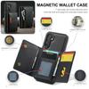 DG.MING M5 Series For Samsung Galaxy S24 FE Case Detachable Magnetic Leather Phone Cover with Card Slots