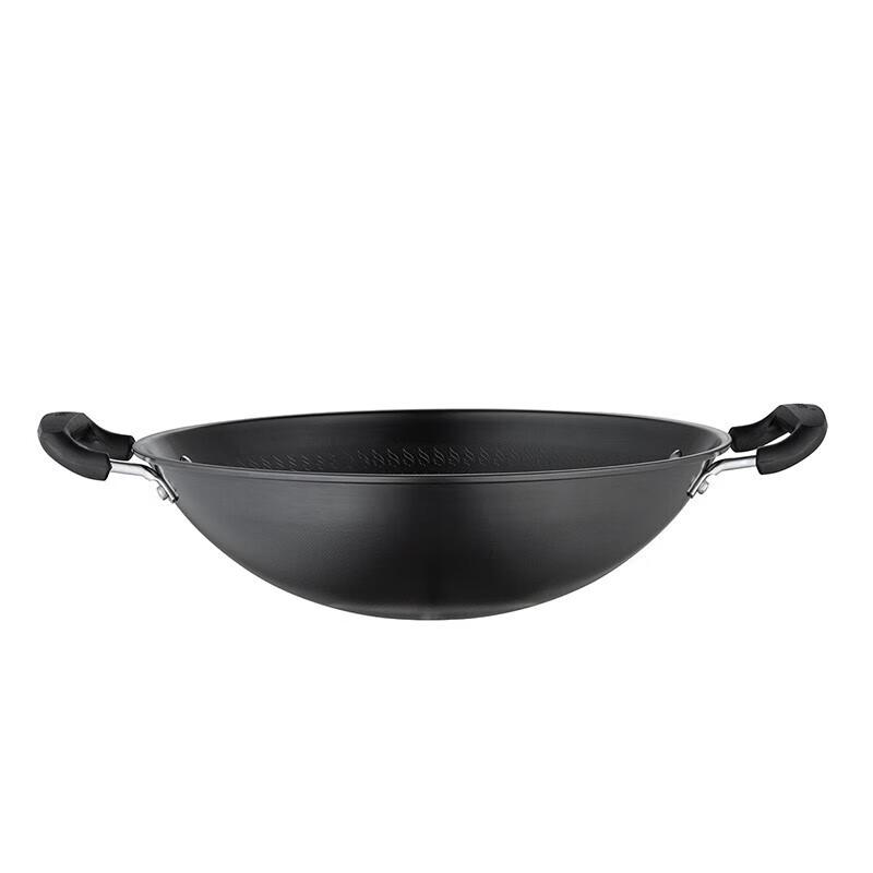 Debo Cast Iron Wok with Double Handles