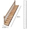 1/12 Scale Dollhouse Stairs Model