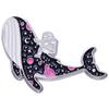 Marine Whale Dolphin Enamel Pin Funny Brooch Cartoons Badge For Bags Jeans Hoodies Denim Lapel Pin Jewelry Kids Best Gift