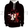 Harajuku Hazbin Streetwear 3D Print Hotel Men Clothing Hip-Hop High Street Sweatshirts Female Anime Hoodie Cosplay Costume Hoody