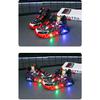 Boys Ultraman Sports Shoes Children's Light-Up Shoes Boys Running Shoes Rotating Button Soft Sole Shoes