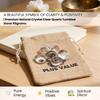 Plus Value Premium Natural Crystal Clear Quartz Tumbled Stone Pebbles Reiki Healing Crystals Aura Chakra Vastu Feng Shui (Jute Bag, 50grams)