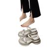 Slippers New Style Shoes Thick-soled Shoes Thick Heels One-strap Height-increasing Sandals