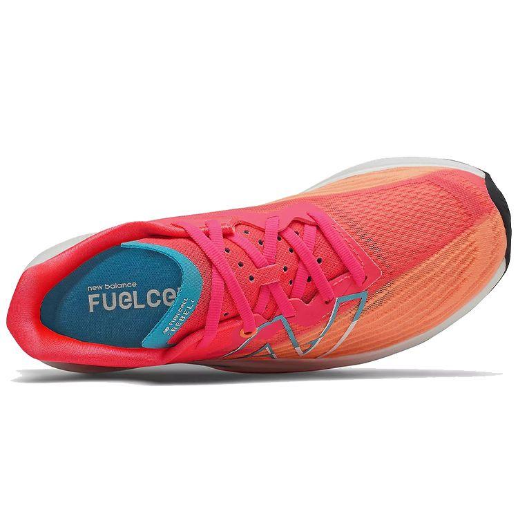 New Balance Zapatillas para Mujer FuelCell Rebel v2 Citrus Punch Coral Vívido Naranja WFCXLM2
