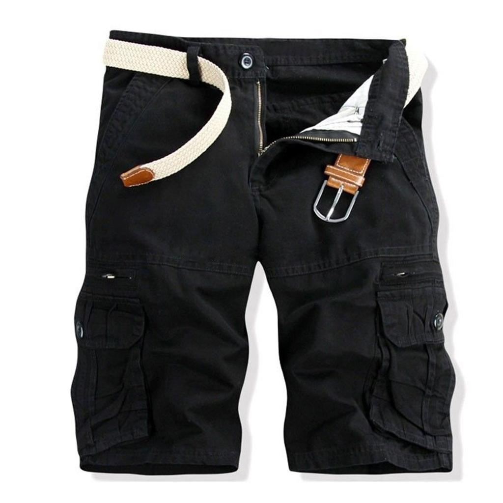 Herren-Sport-Taschen-Arbeitskleidung, lässige, lockere Shorts, lässige Jogging-Shorts