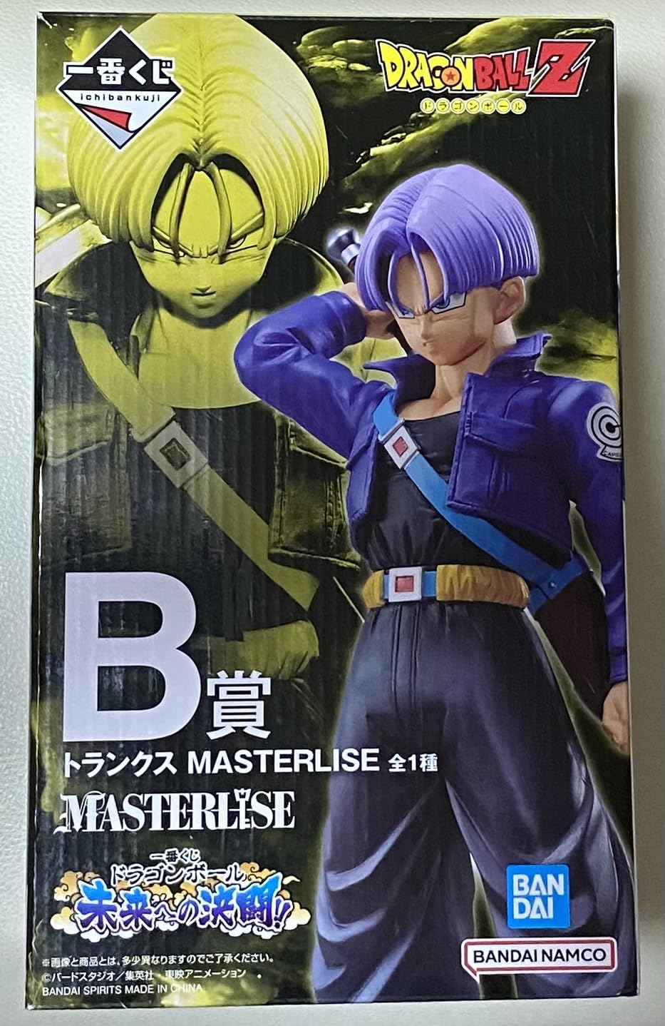 

Фигурка Ichiban Kuji Duel to the Future B Prize Trunks MASTERLISE