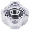 For Popular 2pcs KFL000 Bore Inner 10Mm Flange Ball Mounted Pillow Block Bearings Popular