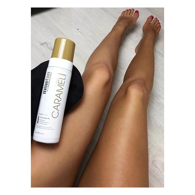 MineTan Caramel Tanning Foam + Glove