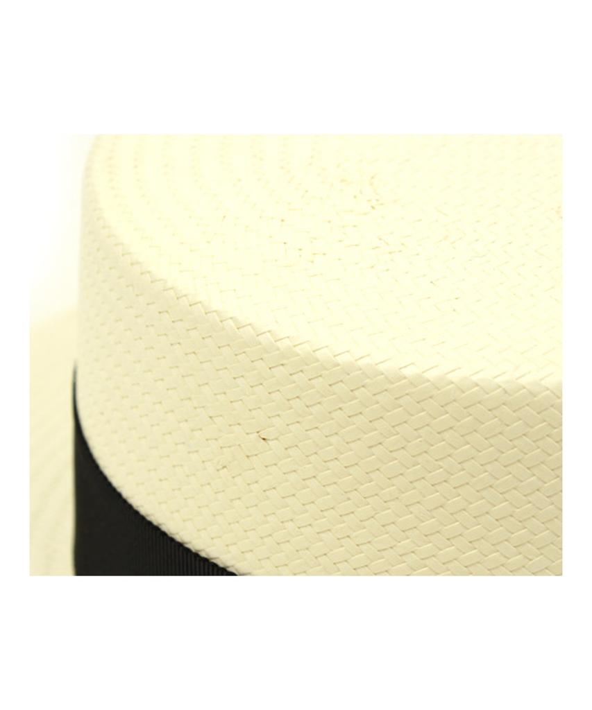 Ivory Flat Long Panama Hat