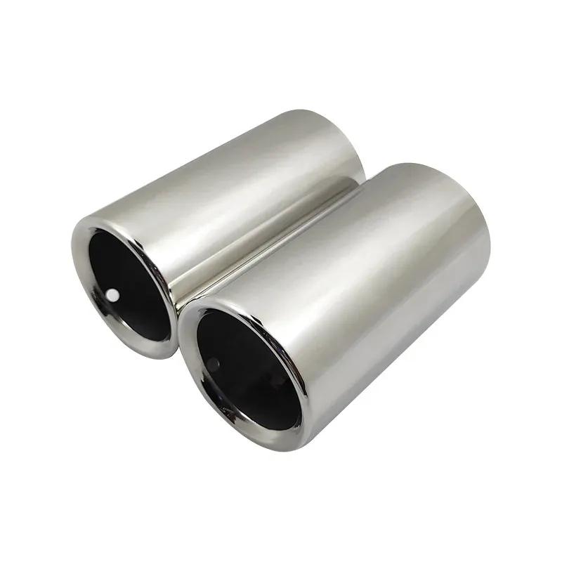 Exhaust Tips For Sagitar Lavida Bora Golf Tiguan Scirocco 1.4T BMW F30 E90 TailPipe Stainless Steel Exhaust Muffler Tip Nozzle
