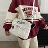 Canvas Crossbody Bag for Women Large Capacity Messenger Shoulder Handbag