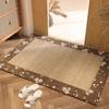 Front Door Mat Outside Entrance Welcome Mat Outdoor Indoor Entryway Rug Non-Slip Washable Doormat   Doormat Kitchen Rug
