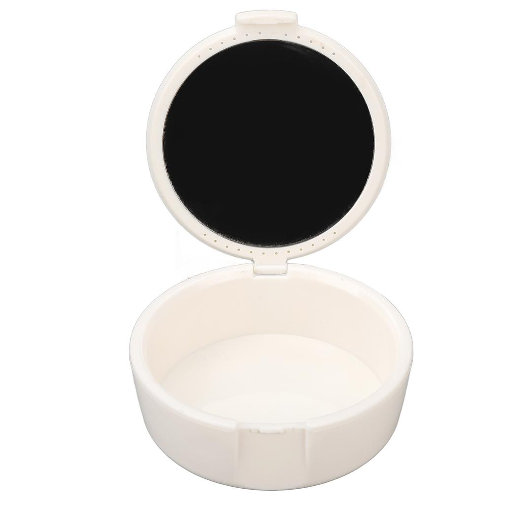 Retainer Box Professional Sealing Waterproof Safe Denture Case Braces Storage Box Mouth Guard Case with Mirror