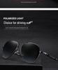 Men's Polarized Aviator Sunglasses - Metal Frame Fashion & Driving Glasses 2026