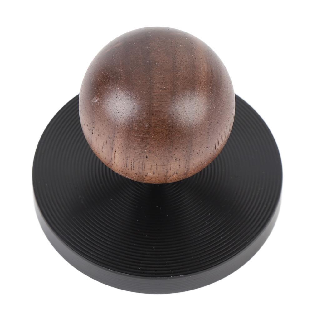 Spherical Wooden Handle Coffee Hammer Aluminum Alloy Coffee Press Tool Coffee Making