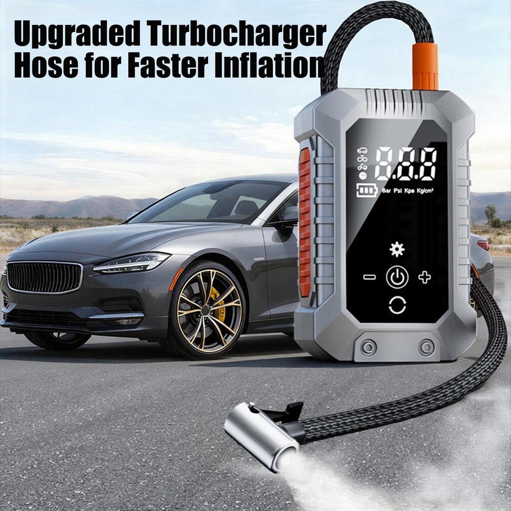 Tire Inflator Electric Auto Shut-Off Car Tire Air Pump Portable Inflator For Bike Sedan SUV Balls Inflatable Toys Balloons
