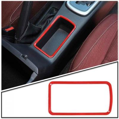 ABS Red Center Console Gear Shift Storage Box Trim For Toyota Hilux 15-21
