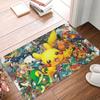 P-Pokemon Πίκατσου Πατάκι Εισόδου Αντιολισθητικό Χαλί Κουζίνας Μπάνιου Τουαλέτας 40*60cm