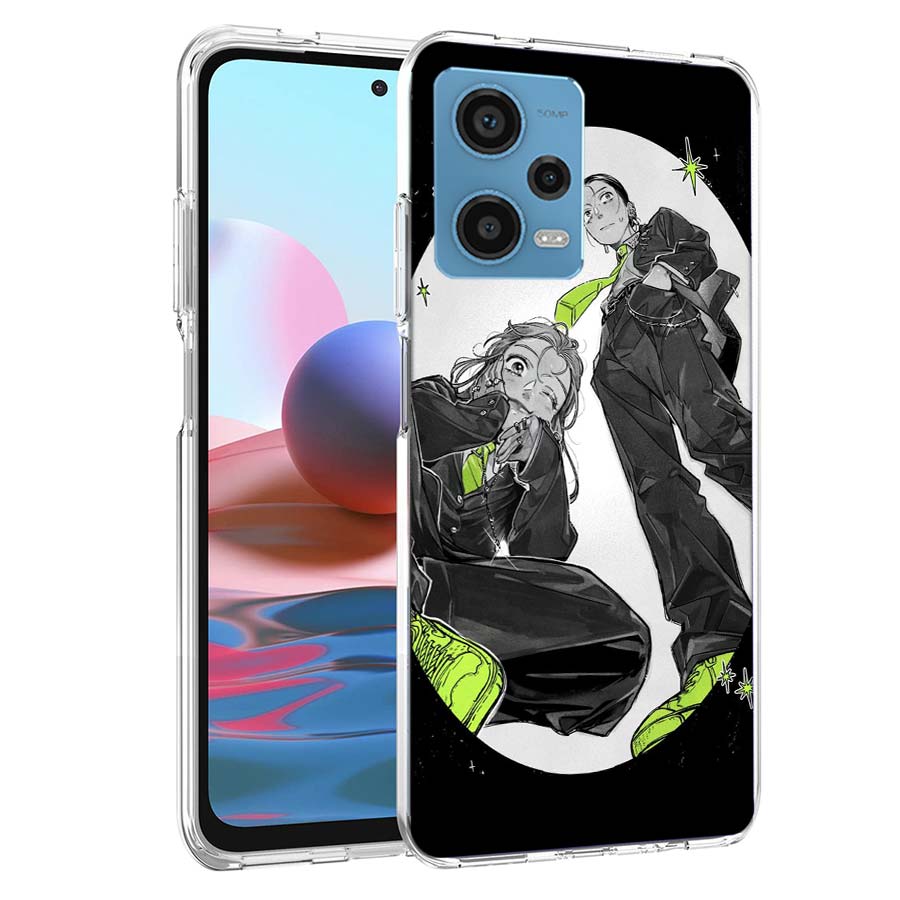

Tgswiiwagaa MitsuAya Phone Case For Redmi Note 13 12 14 15 Pro Plus 13R 11 11T 11E 11S 10 Pro 10S 9 9S Cover Cell Clear TPU Capa Note 13 Pro Plus