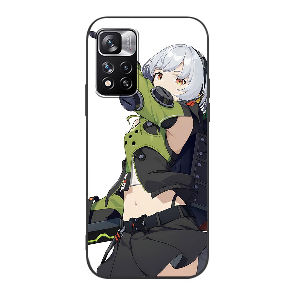 Anby Demara Zenless Zone Zero Case for Xiaomi Redmi 10A 10C 9C 12C 9A 9i 10 12 9 Prime 9T K40 Pro Black Soft TPU Phone Bag Cover