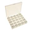 25Pcs 20M Carp Fishing Water Soluble Line Invisible Quick Dissolving Binding Fishing Baits Bag White PVA Bait Line Thread Fishing Accessories