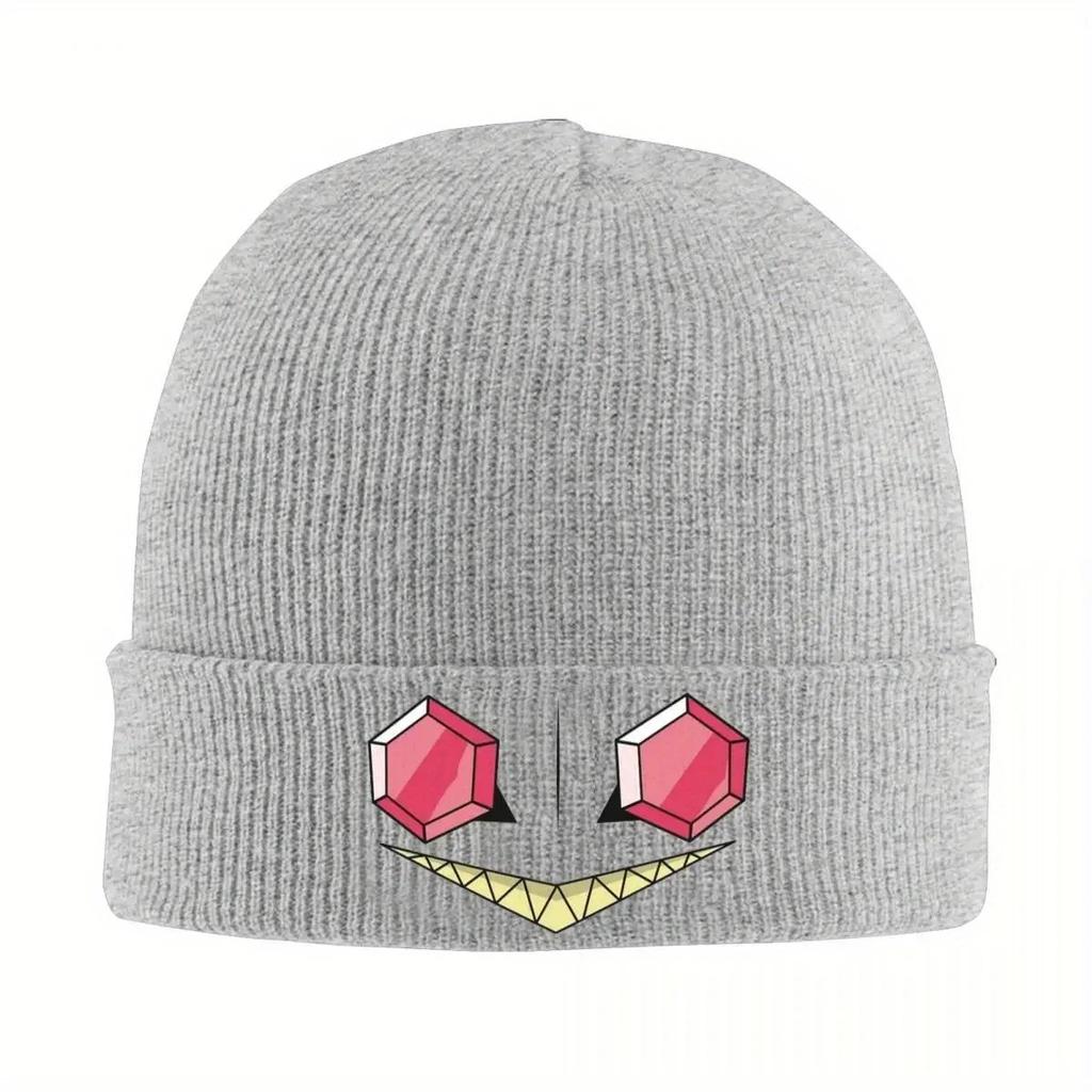 new Gengars Beanie Hats MegaSableye Face Bonnet Hats Unisex Adult Funny Gym Knit Hat Winter Custom Head Wrap Caps