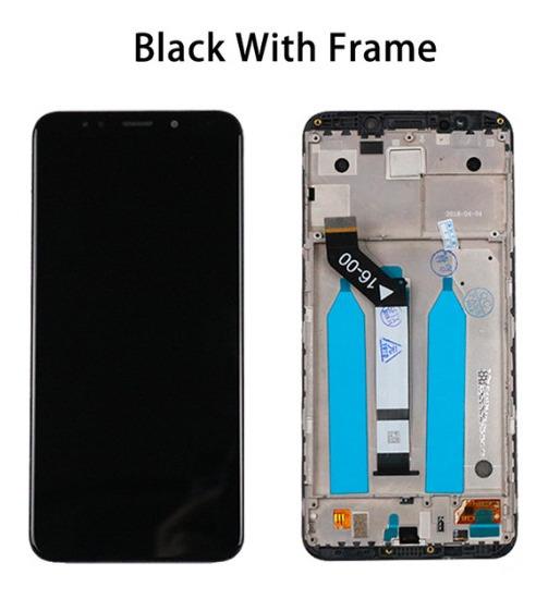 For Redmi 5 Plus LCD Display With Frame Touch Screen Glass Panel Assembly