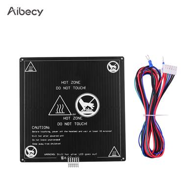 Aibecy Aluminum Heated Bed 12V Hotbed 220*220*3mm with Wire Cable Heatbed