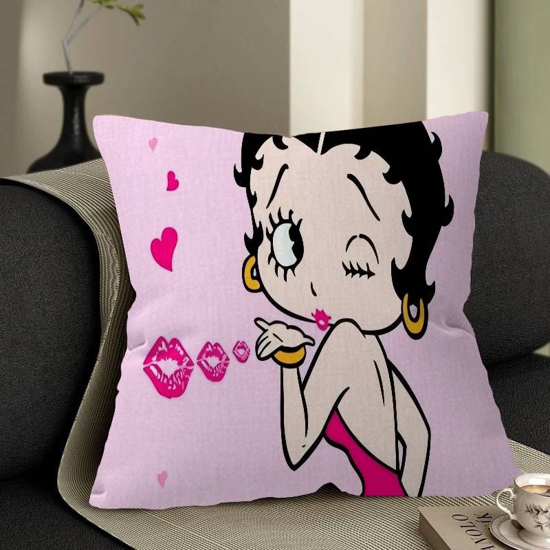 B-Betty Doll B-Boop Girl Pillowcases Home Bedding Decorative Pillow Cover Wedding Super Soft Pillow Case
