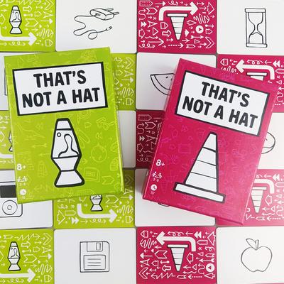 Non-Toxic Fun Board Game Card That'S Not A Hat Memory Management Happy Party Game For Family Friends