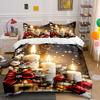 Radiant Festive Elegance Bedding Sets Duvet Cover Sets Duvet Covers Pillowcases(1*Duvet Cover 2*Pillowcases Without Duvet Insert)