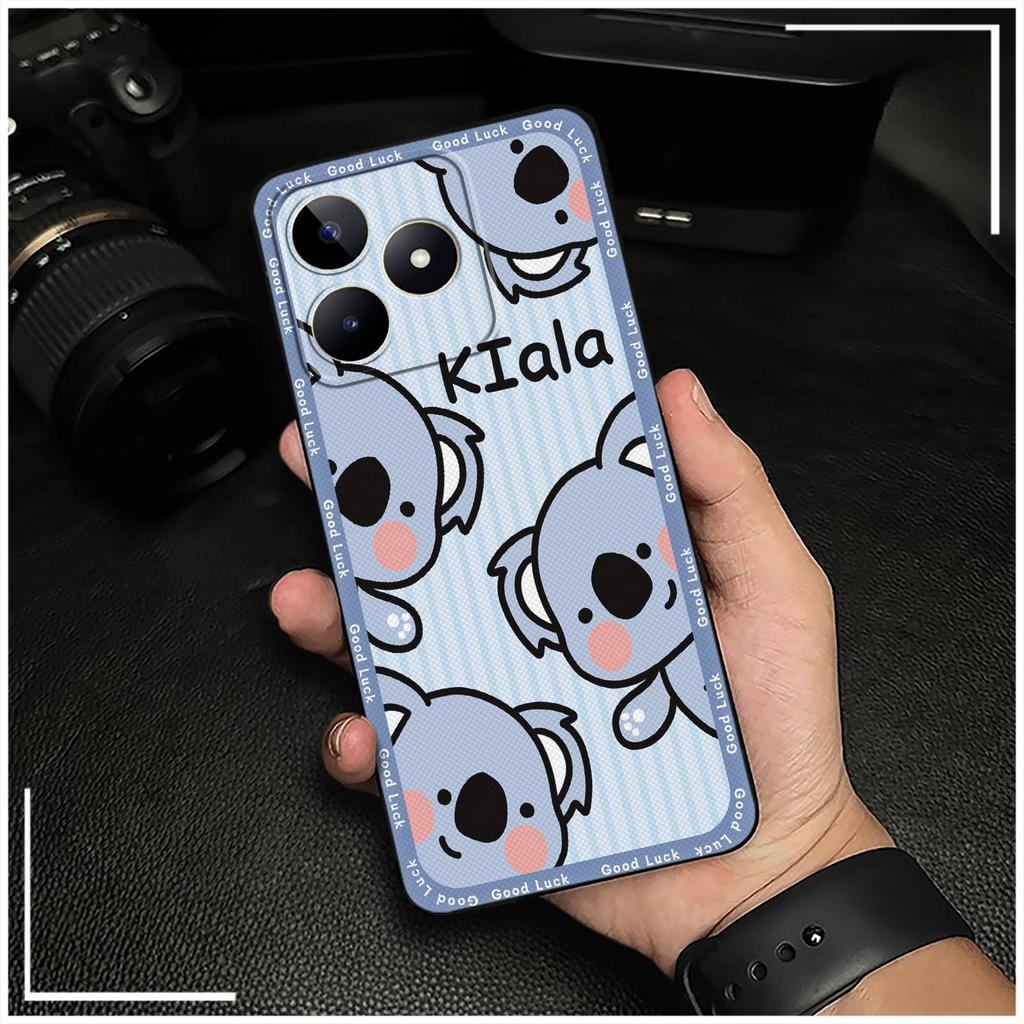 Phone Pouch TPU Phone Case For Realme C53/Narzo N53/Note50/C51/C51S Full Wrap Cartoon Protective Durable Anti-dust Cute