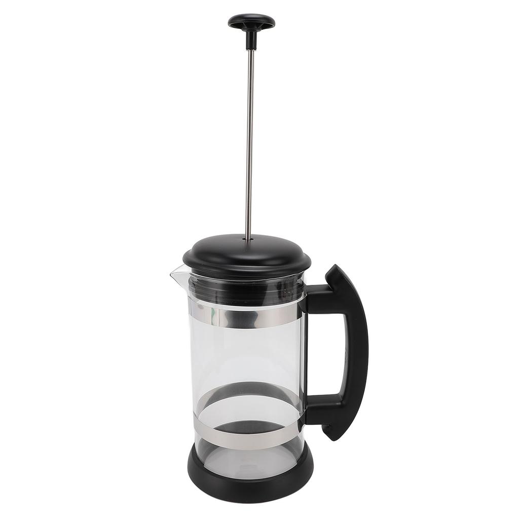 French Press Glass Stainless Steel 1000ML French Press Coffee Maker for Home Tea Brewing