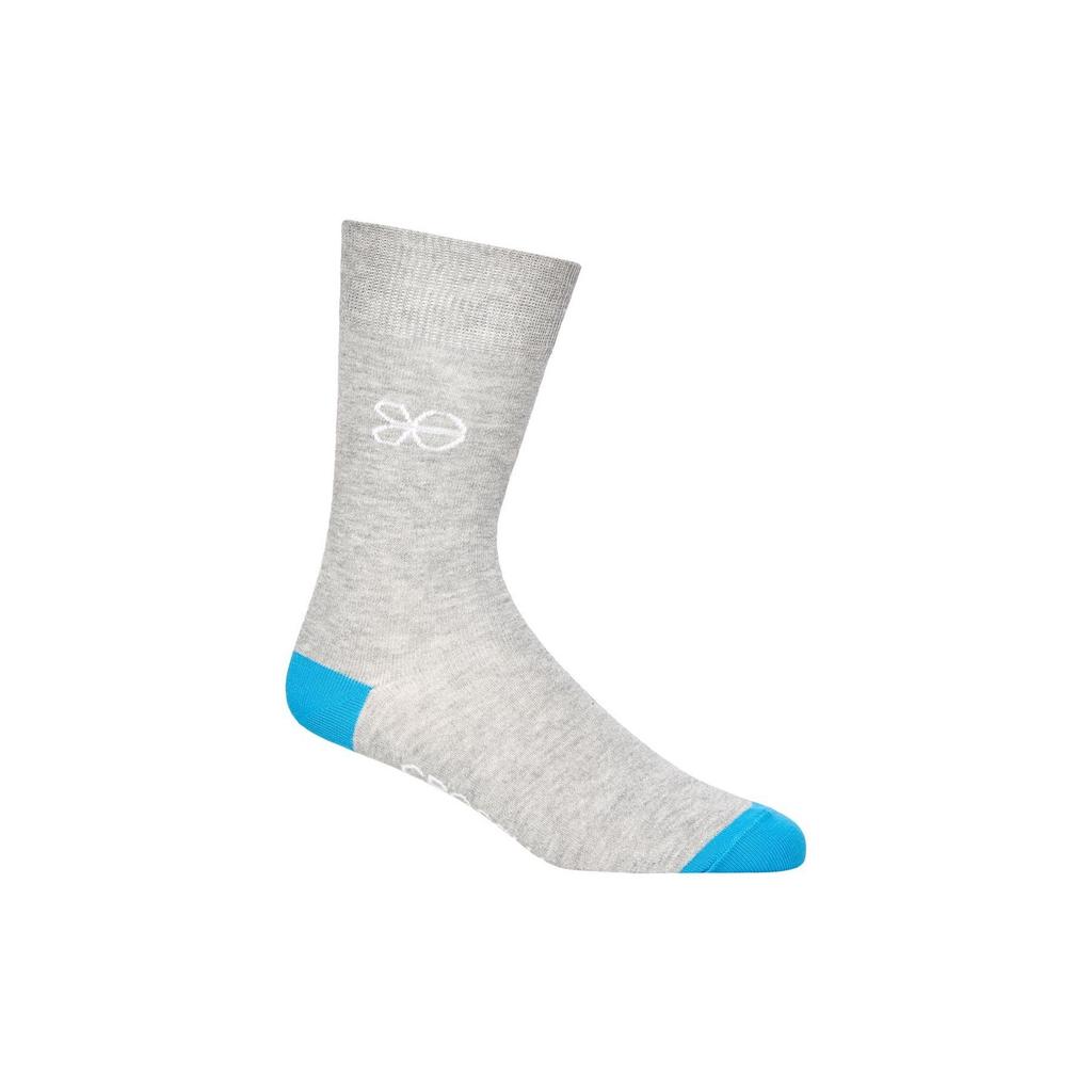 Crosshatch Mens Posical Logo Crew Socks (Pack of 5)