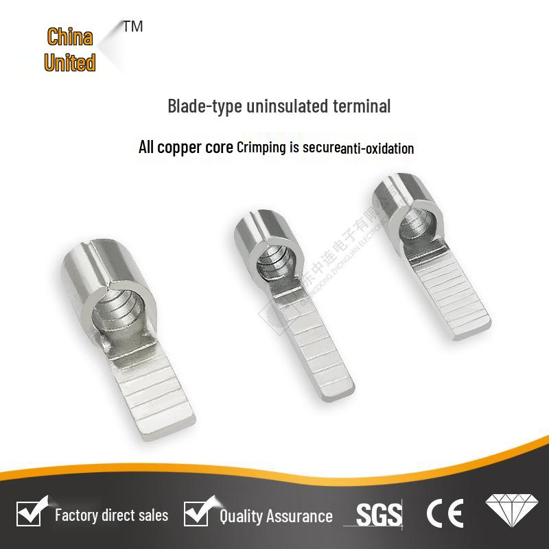 European Style Purple Copper Quick Wiring Terminal, DBN Copper Lug