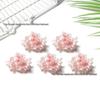 Multi-color Burned Edge Silk Hydrangea Hairpin – Creative DIY Hanfu Hair Accessory for Graduation Caps