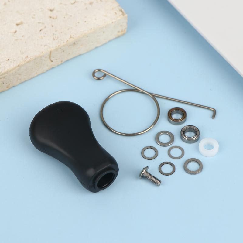 Fishing Reel Handle Knob Kit With Bearings And Screws Fishing Reel Rubber Grip Knob Replace Accessories