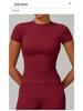 Women's Quick-Dry Short Sleeve Yoga & Running Fitness Top