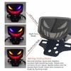 Dynamic Flash Devil Eye Tail Lights LED Design Brake Rear Light Lamp  Motorcycle Lighting