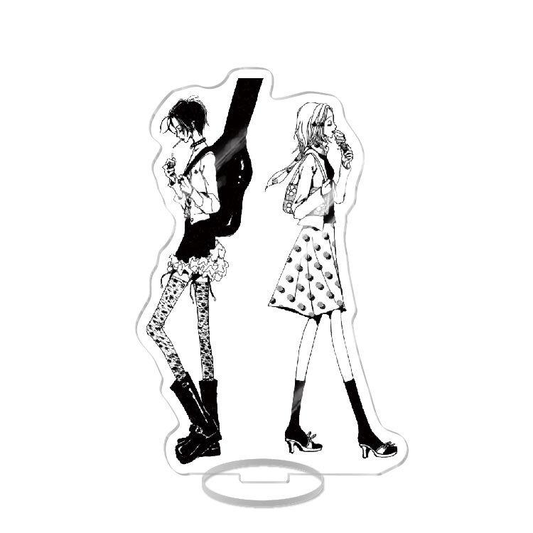 Anime Nana Manga Yazawa Osaki Figure Display Acrylic Jewelry Fans Gifts Bag Pendant Keychains Stand Model Plate Collection