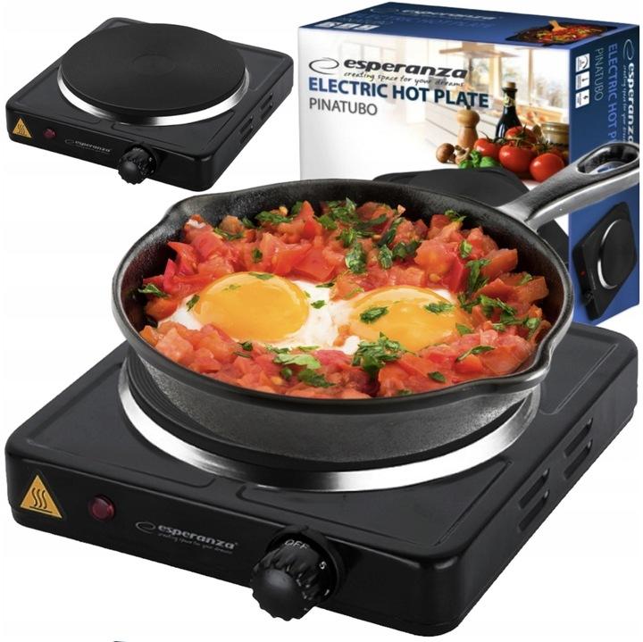 Kuchenka Elektryczna Jednopalnikowa 1500W Piknik Kamping Plener Biwak